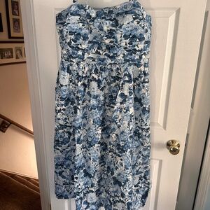 Abercrombie blue floral dress